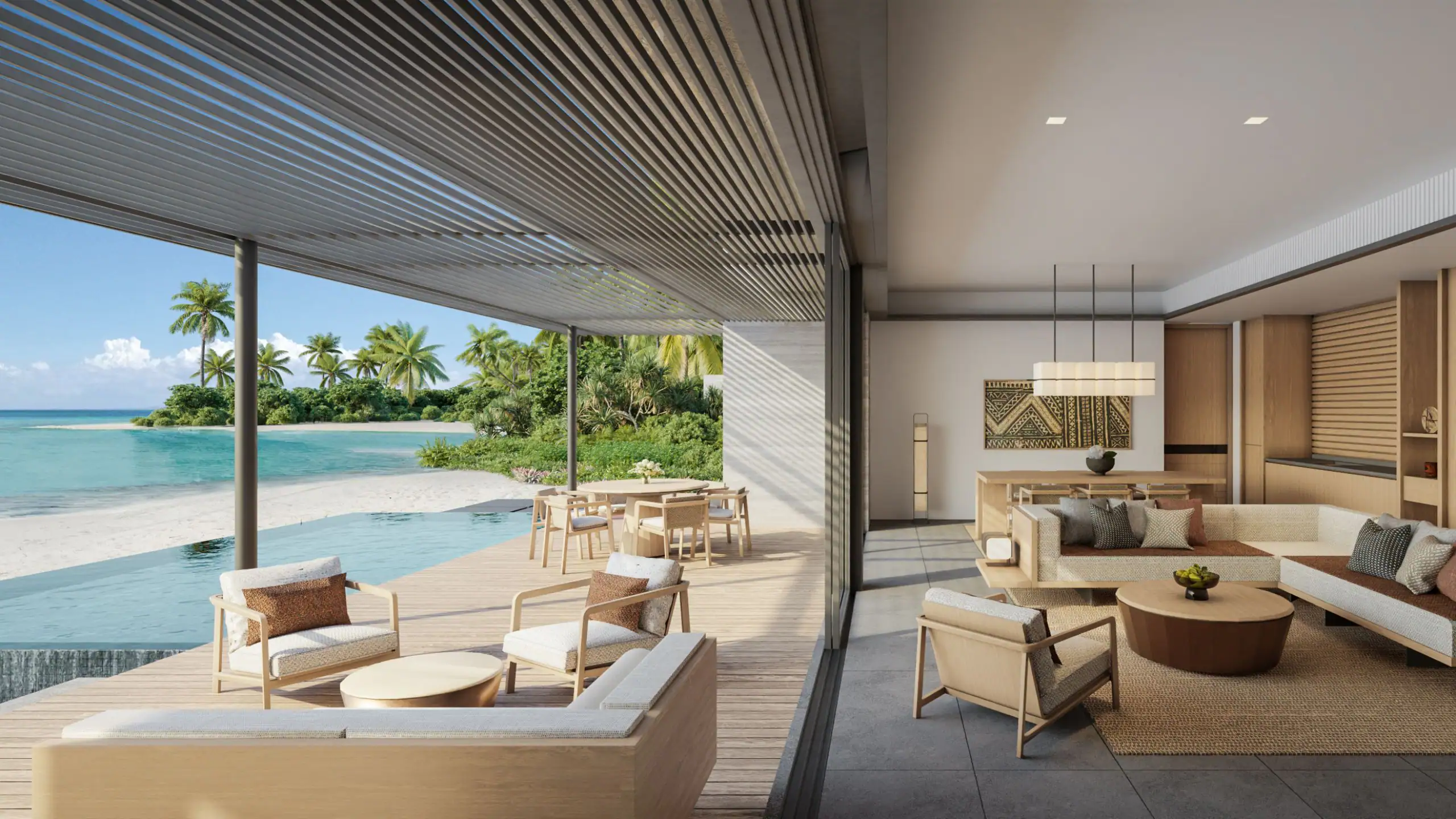 Two Bedroom Beach Pool Villa